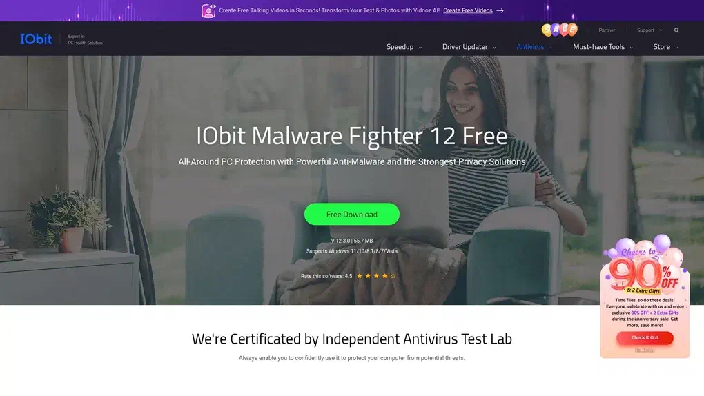 IObit Malware Fighter screenshot