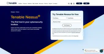 Tenable Nessus screenshot