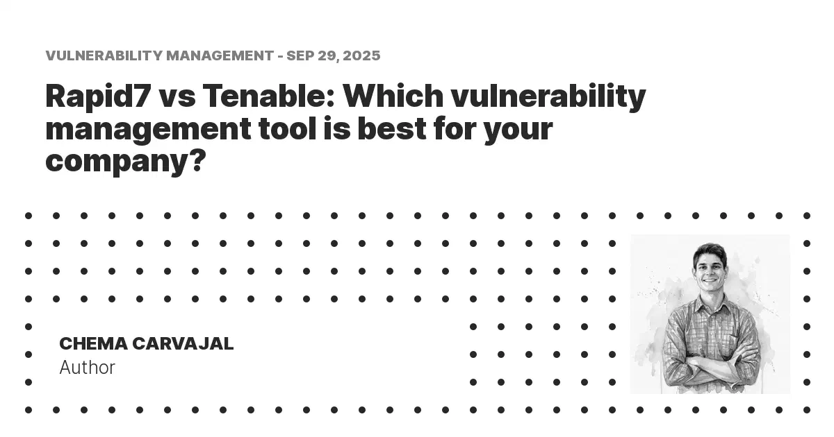 Rapid7 vs Tenable: Which vulnerability management tool is best for your ...
